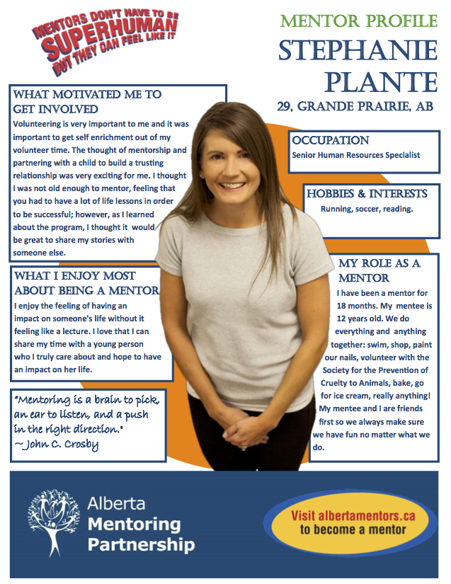 Mentor Profile Stephanie Plante
